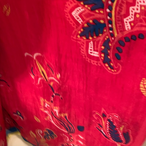 ANTIBES 100% SILK LARGE SCARF 70"X40" - Picture 3 of 16